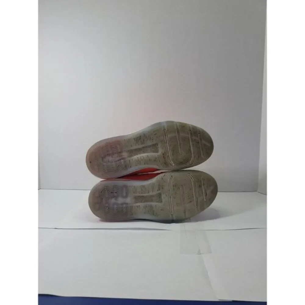 Nike Air‎ Max Charge GS CD7027-006 Gray Orange Running Athletic Shoes Size7y